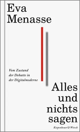 Menasse |  Alles und nichts sagen | eBook | Sack Fachmedien