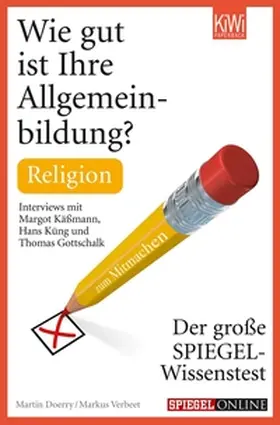 Doerry / Verbeet |  Wie gut ist Ihre Allgemeinbildung? Religion | eBook | Sack Fachmedien