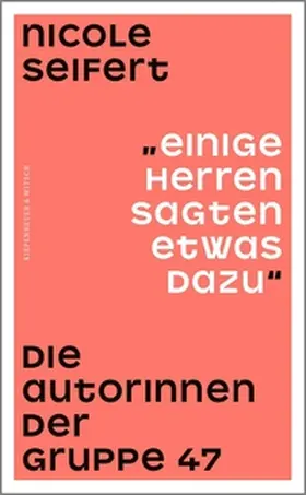 Seifert |  "Einige Herren sagten etwas dazu" | eBook | Sack Fachmedien