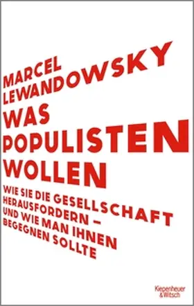 Lewandowsky |  Was Populisten wollen | eBook | Sack Fachmedien