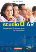 Bayerlein / Funk / Christiany |  studio d A2. Gesamtband 2. Kurs- und Übungsbuch mit CD | Buch |  Sack Fachmedien