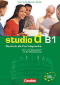 Christiany / Funk / Demme |  studio d B1. Gesamtband 3. Kurs- und Übungsbuch mit CD | Buch |  Sack Fachmedien