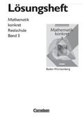 Mayer / Schneider / Stindl |  Mathematik konkret - Realschule Baden-Württemberg / Band 3 - Lösungen zum Schülerbuch | Buch |  Sack Fachmedien