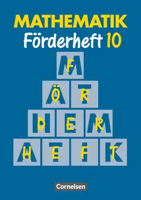 Gathen / Klauer / Gonsior |  Mathematik für Sonderschulen Neu. Förderheft 10 | Buch |  Sack Fachmedien