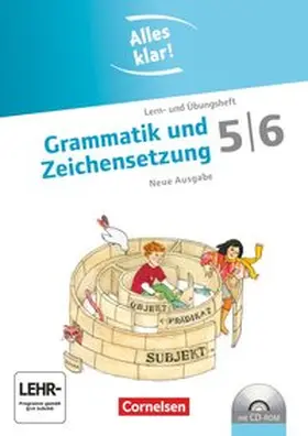 Robben / Rusnok |  Alles klar! Deutsch. Sekundarstufe I 5./6. Schuljahr. Grammatik und Zeichensetzung. Inkl.CD-ROM | Buch |  Sack Fachmedien