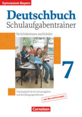 Kober / Schurf / Mauersich |  Deutschbuch 7. Jahrgangsstufe. Schulaufgabentrainer mit Lösungen. Gymnasium Bayern | Buch |  Sack Fachmedien