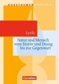 Lindenhahn / Schurf / Merkel |  Kursthemen Deutsch. Lyrik: Natur und Mensch | Buch |  Sack Fachmedien