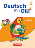 Eutebach / Gredig / Sperr |  Deutsch mit Olli Lesen 2-4 3. Schuljahr. Lesebuch mit Lesetagebuch | Buch |  Sack Fachmedien