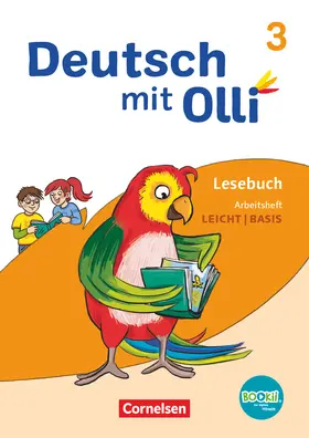 Eutebach / Gredig / Sperr |  Deutsch mit Olli Lesen 2-4 3. Schuljahr. Arbeitsheft Leicht / Basis | Buch |  Sack Fachmedien