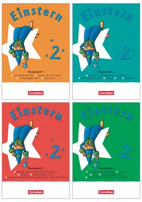  Einstern Mathematik Themenhefte 1-4. Diagnoseheft und Kartonbeilagen im Schuber | Buch |  Sack Fachmedien
