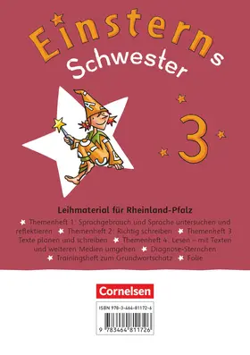  Einsterns Schwester - Sprache und Lesen 3. Schuljahr. Themenhefte 1-4, Training Grundwortschatz und Diagnoseheft im Schuber (Ausgabe Rheinland-Pfalz) | Buch |  Sack Fachmedien
