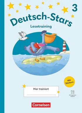  Deutsch-Stars 3. Schuljahr - Lesetraining Ausgabe 2025 - Übungsheft | Buch |  Sack Fachmedien