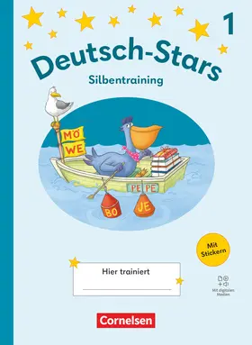  Deutsch-Stars 1. Schuljahr - Lesetraining Ausgabe 2025 - Silbentraining - Übungsheft | Buch |  Sack Fachmedien