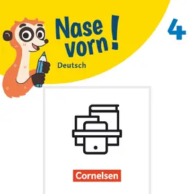  Nase vorn! 4. Schuljahr - Basiskompetenzen Deutsch - Die Kompetenz Richtig schreiben trainieren Klasse 4 - 5 Übungshefte im Paket mit Lösungen | Buch |  Sack Fachmedien