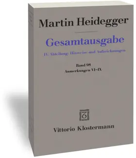 Heidegger / Trawny |  Anmerkungen VI-IX | Buch |  Sack Fachmedien