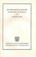 Erler |  Das Strassburger Münster im Rechtsleben des Mittelalters | Buch |  Sack Fachmedien