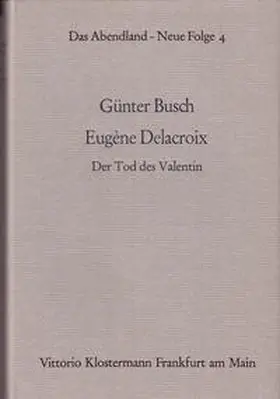 Busch |  Eugène Delacroix | Buch |  Sack Fachmedien