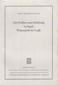 Fulda |  Das Problem einer Einleitung in Hegels Wissenschaft der Logik | Buch |  Sack Fachmedien