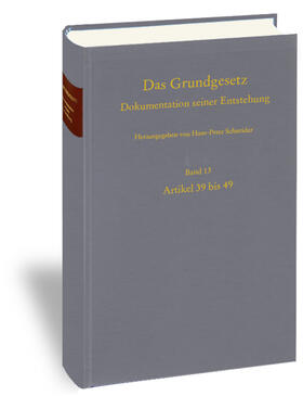 Schneider / Kramer | Grundgesetz-Dokumentation 13 | Buch | 978-3-465-01278-8 | sack.de