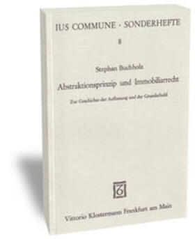 Buchholz | Abstraktionsprinzip und Immobilarrecht | Buch | 978-3-465-01289-4 | sack.de