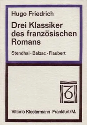 Friedrich |  Drei Klasssiker des französischen Romans | Buch |  Sack Fachmedien