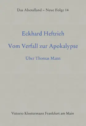 Heftrich |  Vom Verfall zur Apokalypse | Buch |  Sack Fachmedien