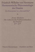 Herrmann |  Herrmann, F: Hermeneutische Phänomenologie des Daseins 2 | Buch |  Sack Fachmedien