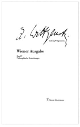 Wittgenstein / Nedo | Wittgenstein, L: Wiener Ausgabe | Buch | 978-3-465-01796-7 | sack.de