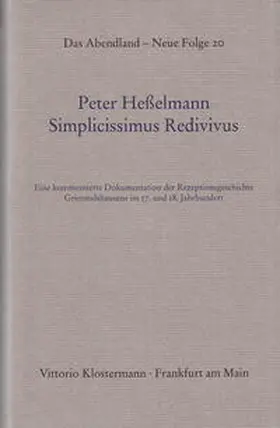 Hesselmann |  Simplicissimus Redivivus | Buch |  Sack Fachmedien