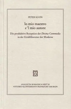 Kuon |  lo mio maestro e 'l mio autore | Buch |  Sack Fachmedien