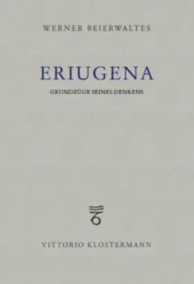 Beierwaltes |  Eriugena | Buch |  Sack Fachmedien