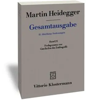 Heidegger / Jaeger |  Martin Heidegger Gesamtausgabe | Buch |  Sack Fachmedien