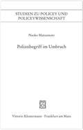 Matsumoto |  Polizeibegriff im Umbruch | Buch |  Sack Fachmedien