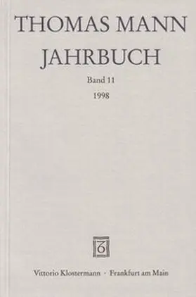 Heftrich / Wysling / Sprecher |  Thomas Mann Jahrbuch | Buch |  Sack Fachmedien