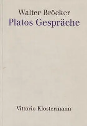 Bröcker |  Platos Gespräche | Buch |  Sack Fachmedien