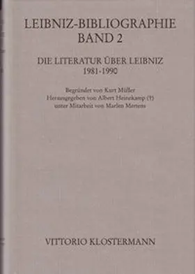 Heinekamp / Mertens |  Leibniz-Bibliographie | Buch |  Sack Fachmedien