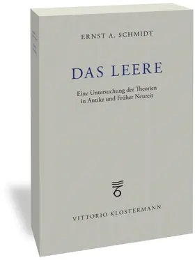 Schmidt |  Das Leere | Buch |  Sack Fachmedien