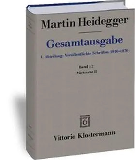 Heidegger / Schillbach |  Martin Heidegger Gesamtausgabe | Buch |  Sack Fachmedien