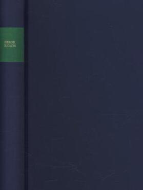 Gouron / Mayali / Padoa Schioppa |  Error iudicis | Buch |  Sack Fachmedien