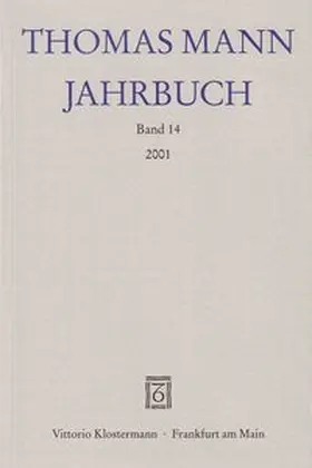 Heftrich / Wysling / Sprecher |  Thomas Mann Jahrbuch | Buch |  Sack Fachmedien