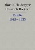 Heidegger / Rickert / Denker |  Briefe 1912 bis 1933 und andere Dokumente | Buch |  Sack Fachmedien