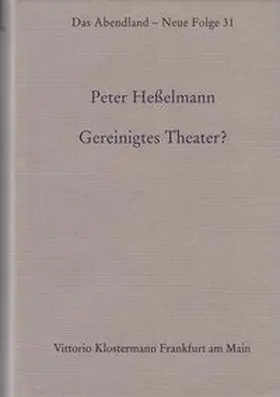 Hesselmann |  Gereinigtes Theater? | Buch |  Sack Fachmedien