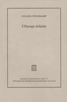 Steinkamp |  L'Europe éclairée | Buch |  Sack Fachmedien