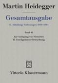 Heidegger / Friedrich |  Heidegger: GA Abt. 2/46 Auslegung Nietzsche | Buch |  Sack Fachmedien