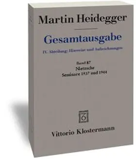 Heidegger / Ruckteschell |  Martin Heidegger Gesamtausgabe | Buch |  Sack Fachmedien