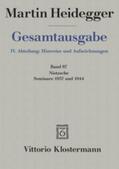 Heidegger / Ruckteschell |  Nietzsche: Seminare 1937 und 1944. 1. Nietzsches metaphysische Grundstellung (Sein und Schein) 2. Skizzen zu Grundbegriffe des Denkens | Buch |  Sack Fachmedien