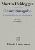 Heidegger / Trawny |  Gesamtausgabe Bd. 90. Zu Ernst Jünger | Buch |  Sack Fachmedien