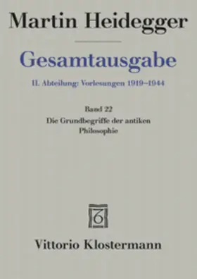 Heidegger / Blust |  Martin Heidegger Gesamtausgabe | Buch |  Sack Fachmedien