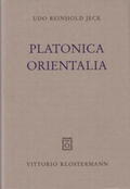 Jeck |  Platonica Orientalia | Buch |  Sack Fachmedien