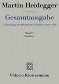 Heidegger / Ochwadt |  Seminare | Buch |  Sack Fachmedien